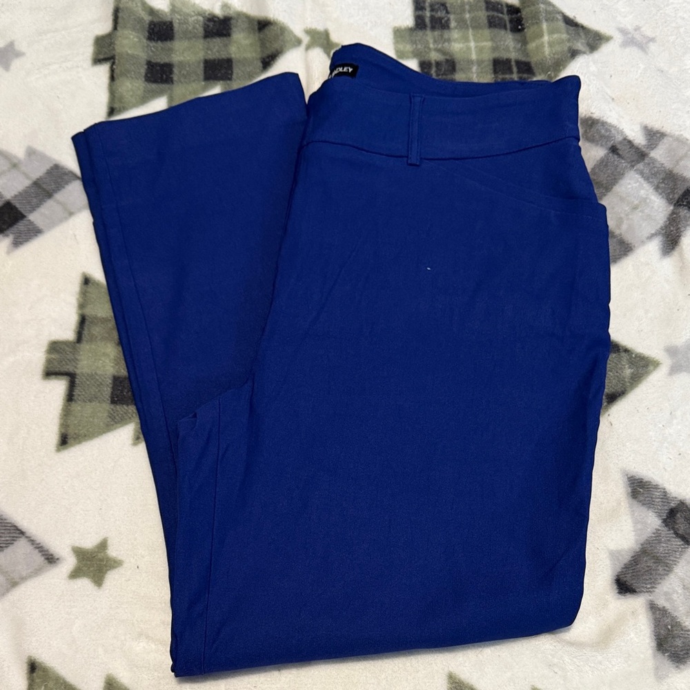 Hilary Radley Women’s Royal Blue Dress Pants